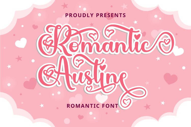 Romantic Austine Calligraphy Font