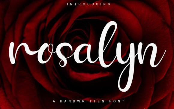 Rosalyn Script Font