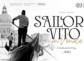 Sailor Vito Serif Font