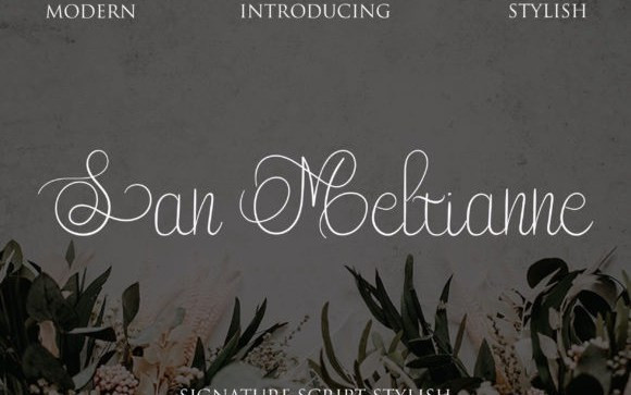 San Meltianne Script Font