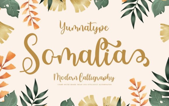 Somalia Handwritten Font