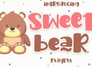 Sweet Bear Display Font