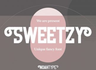 Sweetzy Display Font