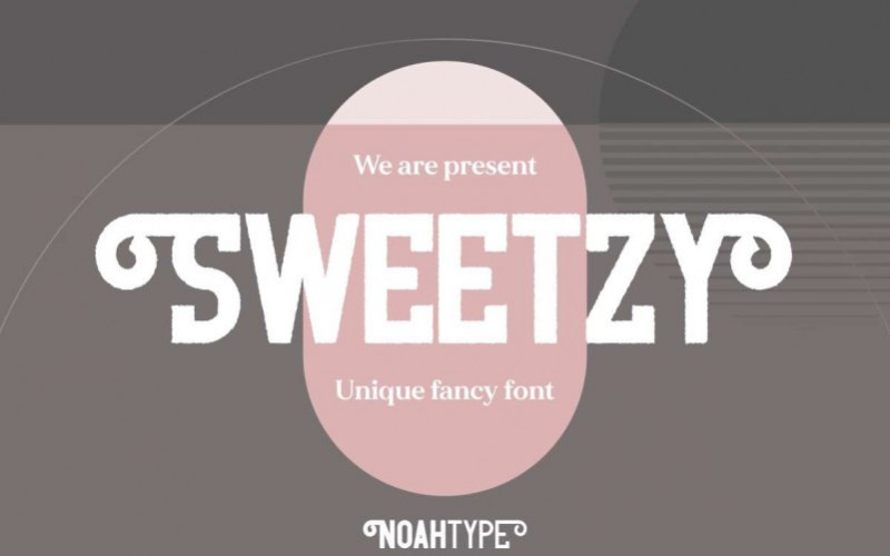 Sweetzy Display Font