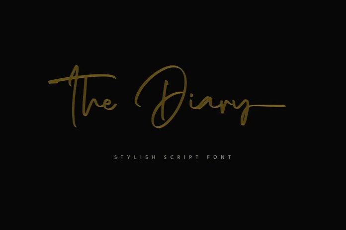 The Diary Handwritten Font