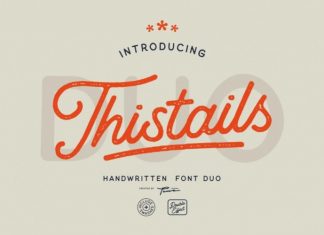 Thistails Display Font