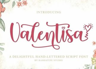 Valentisa Calligraphy Font