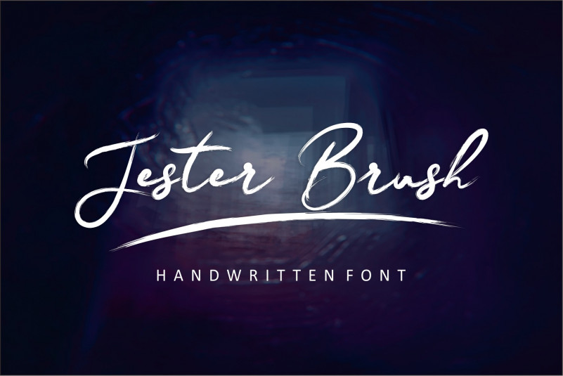 Jester Brush Font