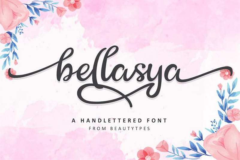 Bellasya Script Font