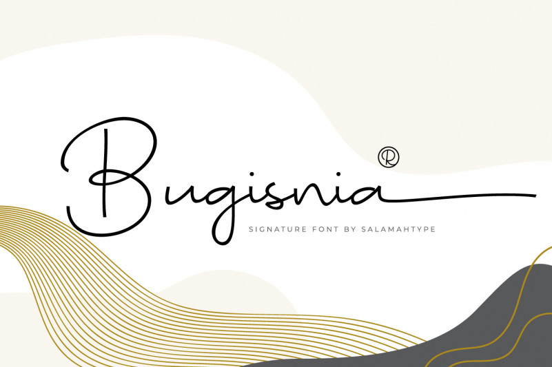 Bugisnia Handwritten Font