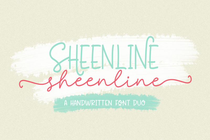 Sheenline Font Duo