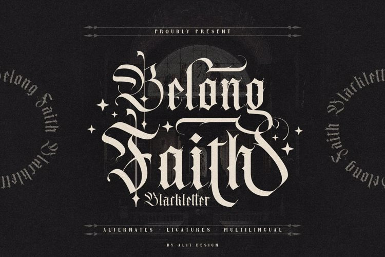 Belong Faith Blackletter Font