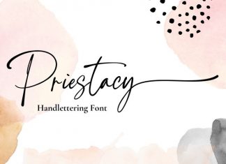 Priestacy Handwritten Font