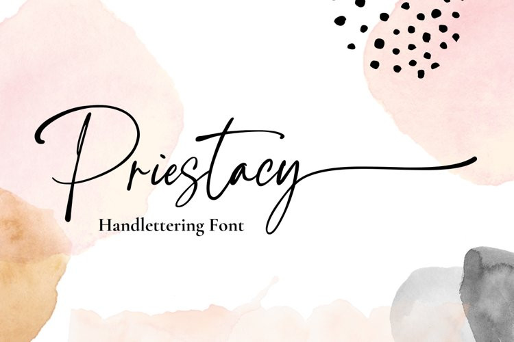 Priestacy Handwritten Font