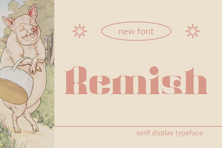 Remish Display Font