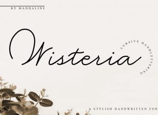 Wisteria Handwritten Font