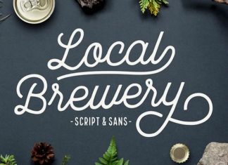 Local Brewery Script Font