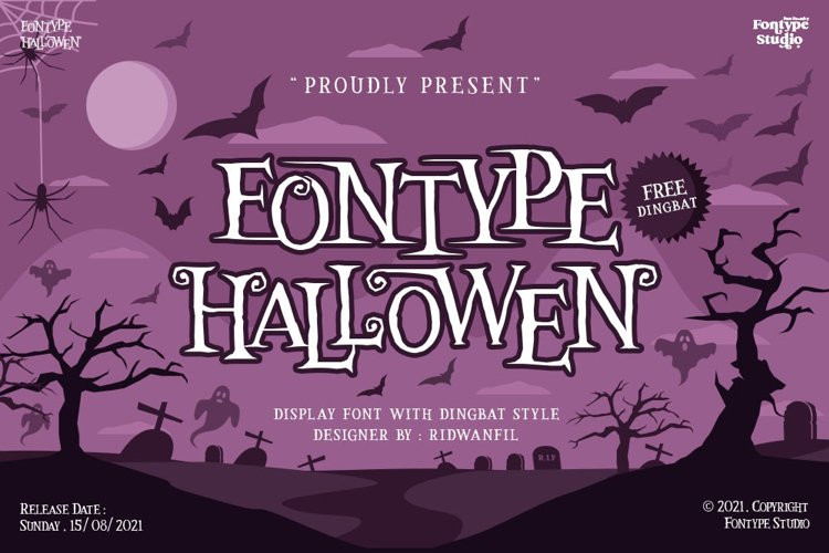 Fontype Hallowen Display Font