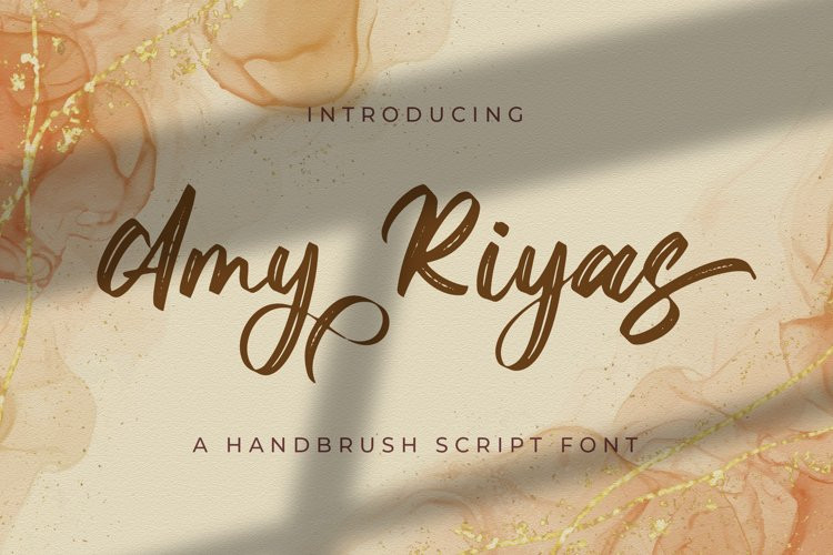 Amy Riyas Script Font