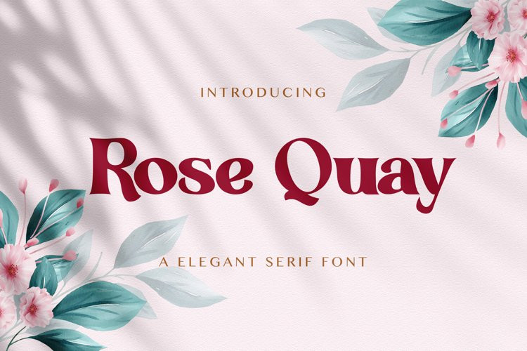 Rose Quay Serif Font