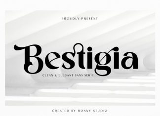 Bestigia Sans Serif Font