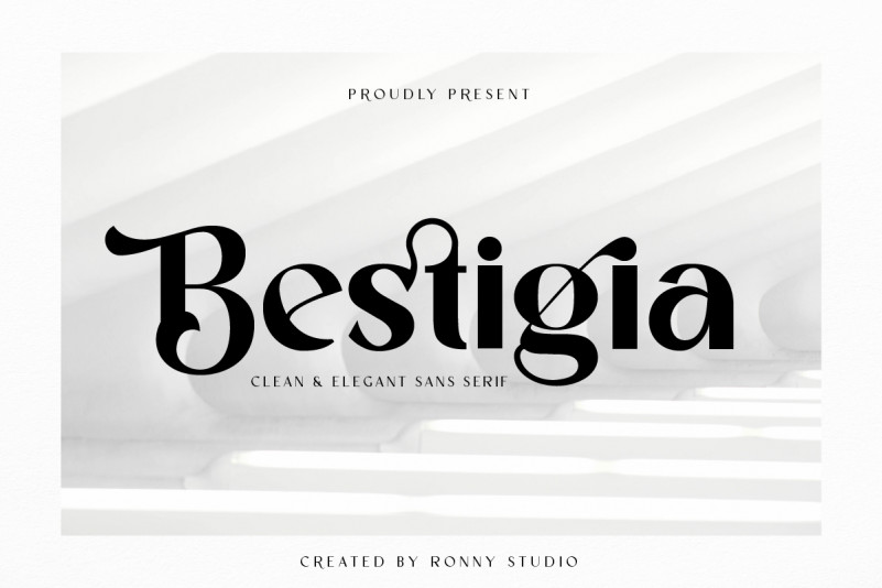 Bestigia Sans Serif Font