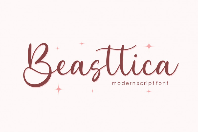 Beasttica Handwritten Font