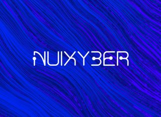 Nuixyber Display Font