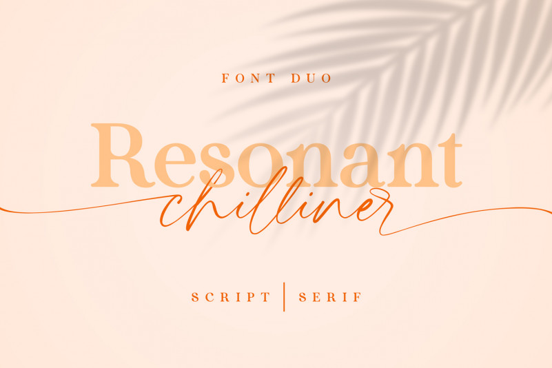 Resonant Chilliner Font Duo