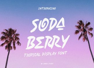 Soda Berry Display Font