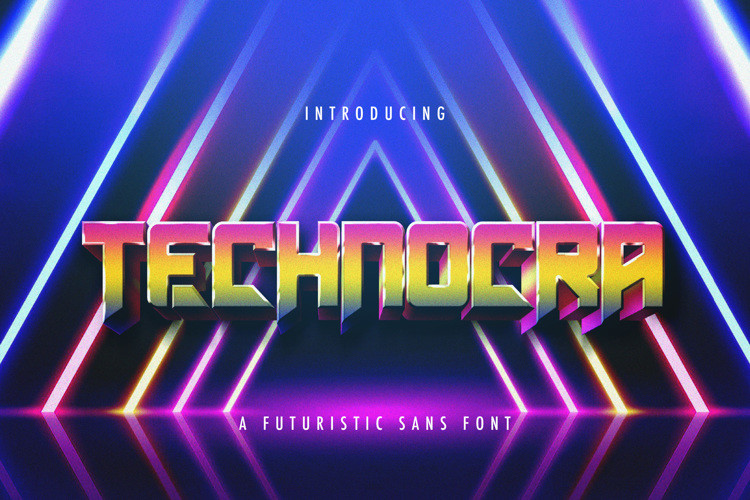 Technocra Display Font