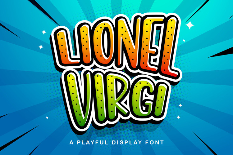 LIONEL VIRGI Display Font