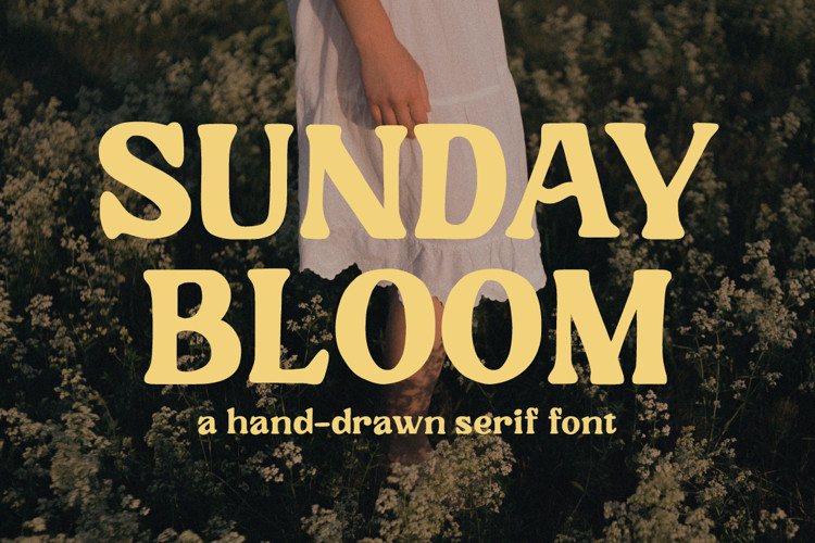 Sunday Bloom Serif Font