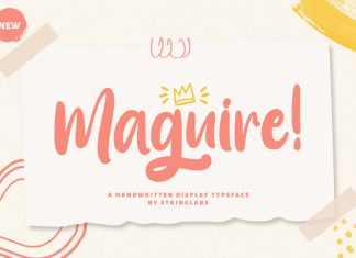Maguire Script Font