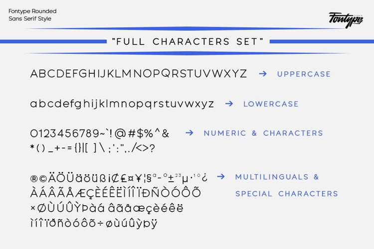 Fontype Rounded Sans Serif Font