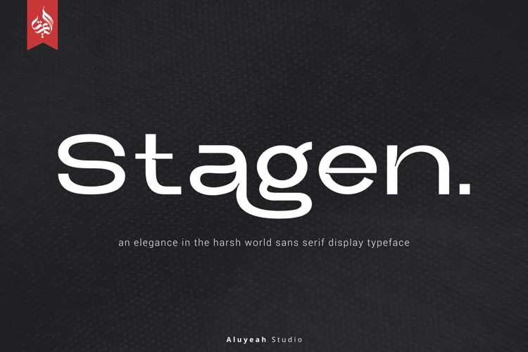 Stagen Sans Serif Font