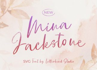 Mina Jackstone Brush Font