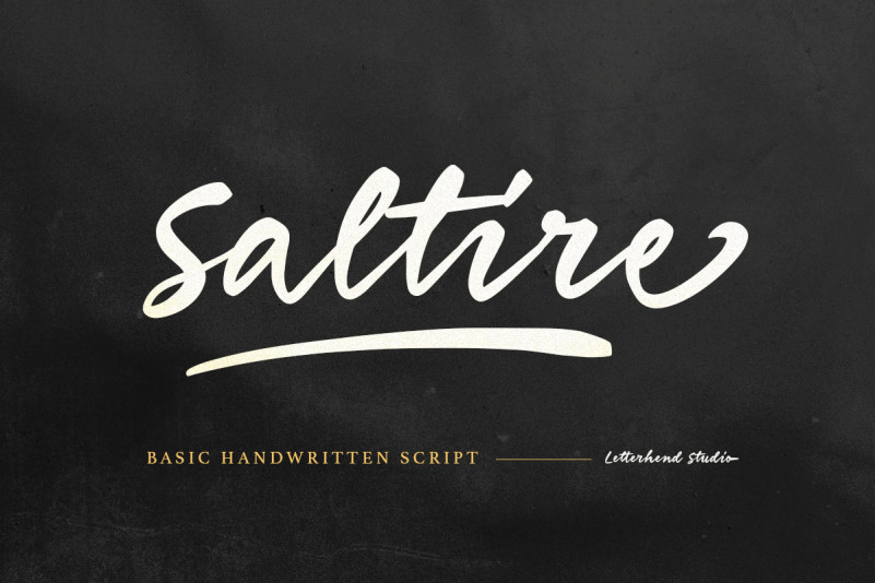 Saltire Script Font