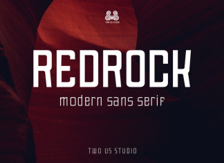 Redrock Display Font