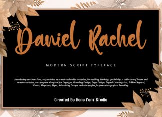 Daniel Rachel Script Font
