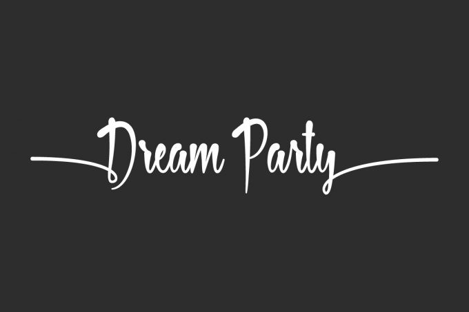 Dream Party Script Font