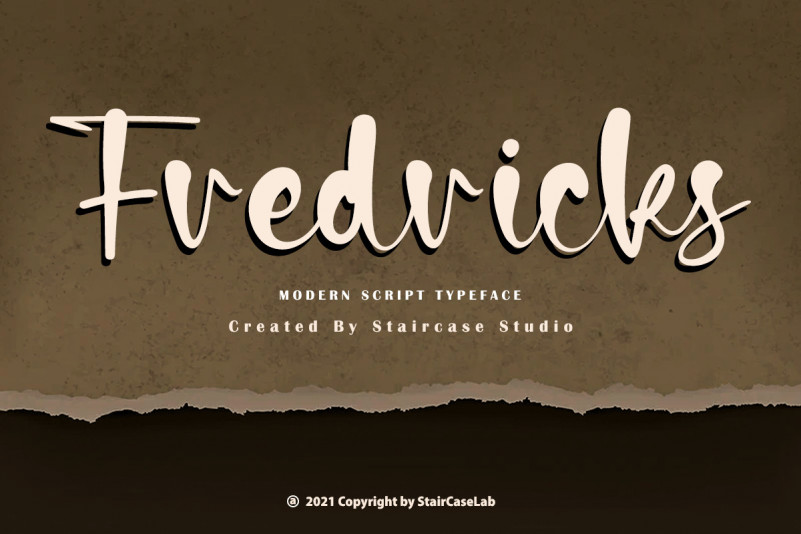 Fredricks Script Font