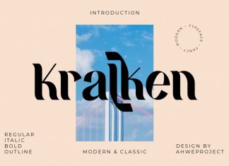Kralken Display Font