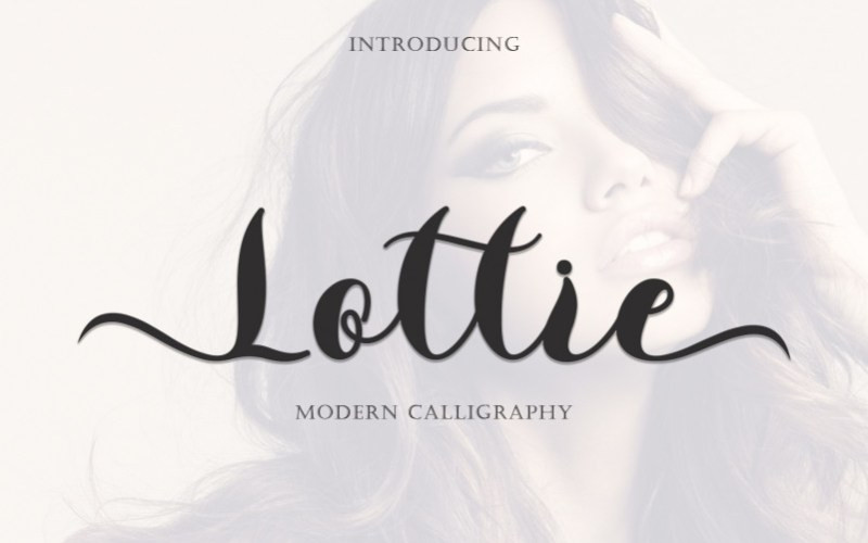 Lottie Script Font