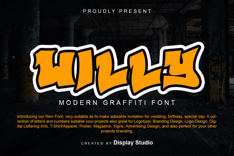Willy Display Font
