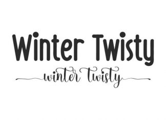 Winter Twisty Script Font
