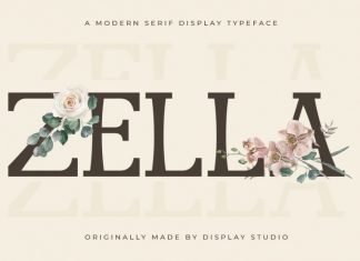 Zella Display Font
