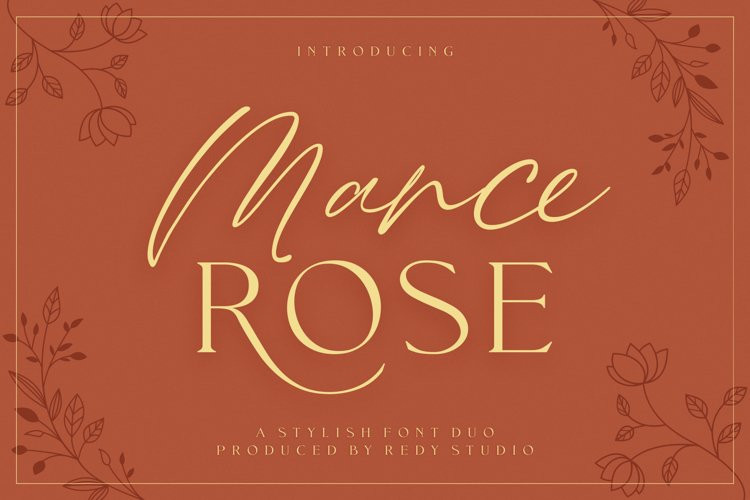Mance Rose Handwritten Font