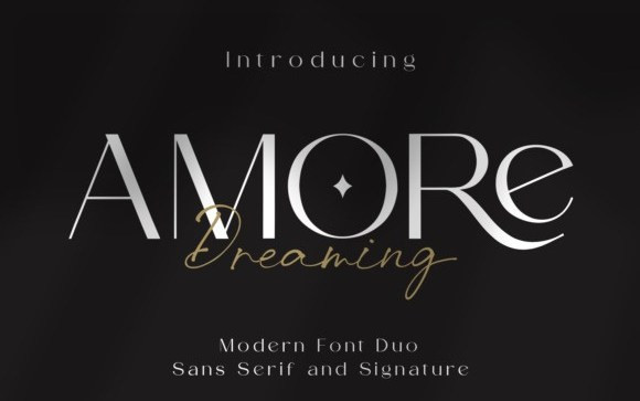 Amore Dreaming Script Font