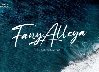 Fany Alleya Handwritten Font